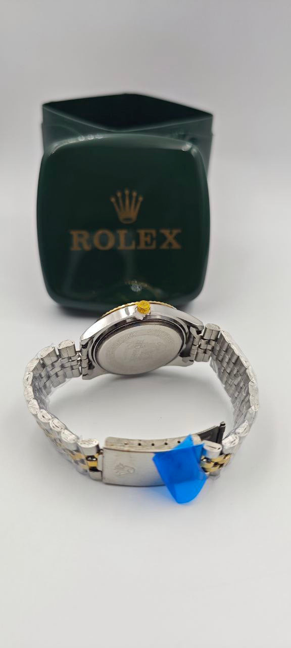 ROLEX DAYTJUST ÇİFT RENK İÇİ YEŞİL BAYAN SAATİ