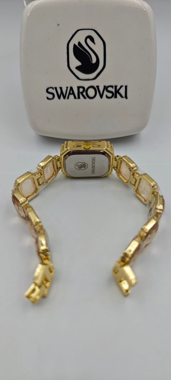 SWAROVSKİ EKMAS TAŞLI BAYAN SAATİ