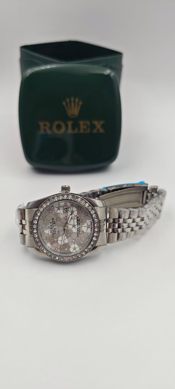 ROLEX DAYTJUST İÇİ ÇİÇEK BAYAN SAATİ