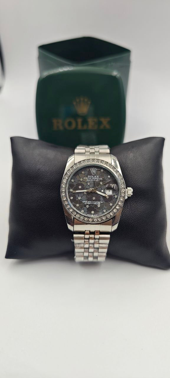 ROLEX DAYTJUST İÇİ ÇİÇEK BAYAN SAATİ