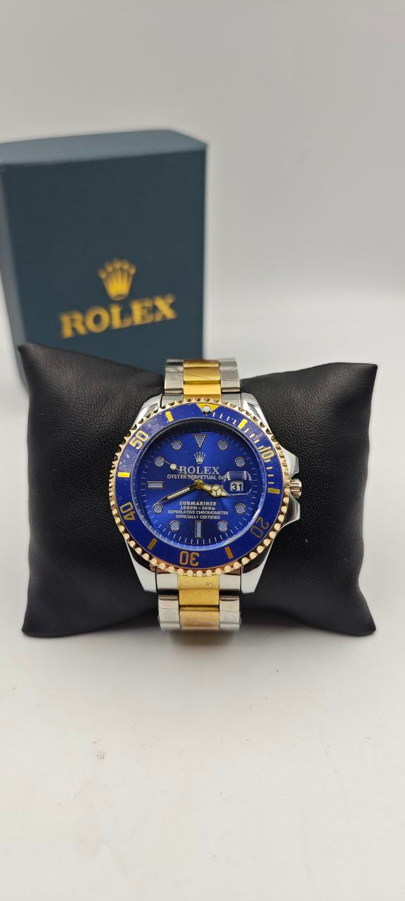 ROLEX SUBMARİNER ÇİFT RENK İÇİ MAVİ